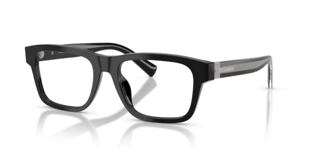 DOLCE & GABBANA DG3446 - 501 - 53 Optikai keretek Fekete Téglalap
