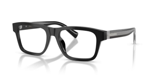 DOLCE & GABBANA DG3446 - 501 - 53 Optikai keretek Fekete Téglalap