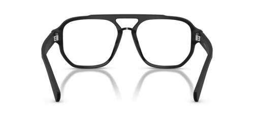 DOLCE & GABBANA DG3447 - 2525 - 56 Optikai keretek Mattfekete Pilóta (Aviator)