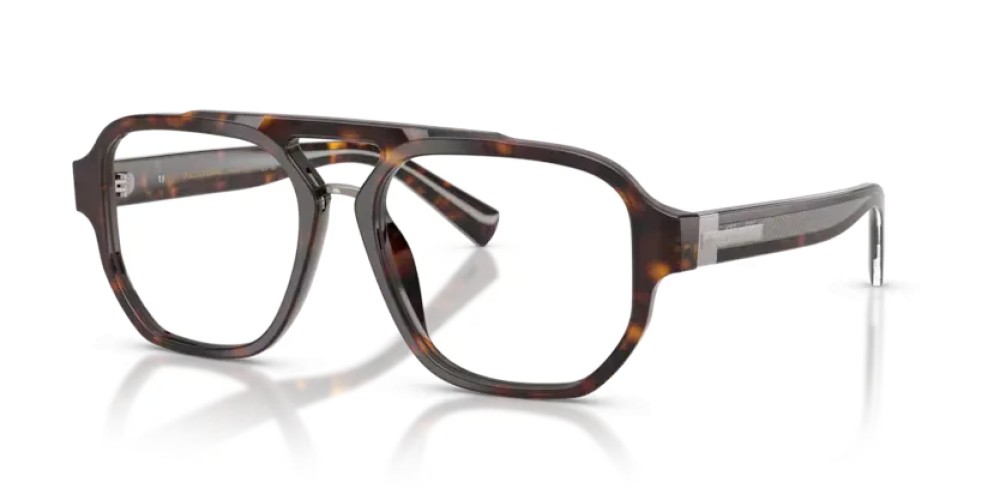 DOLCE & GABBANA DG3447 - 502 - 56 Optikai keretek Havanna Pilóta (Aviator)