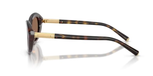 DOLCE & GABBANA DG4519 - 502/73 - 54 Napszemüvegek Havanna Ovális