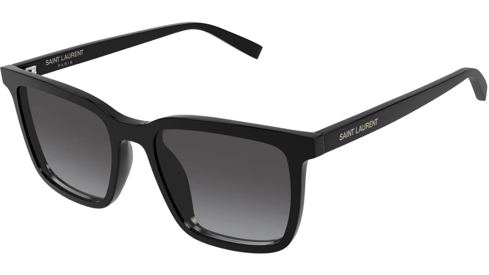 Saint Laurent SL 500 - 006 - 54 Napszemüvegek Fekete Téglalap