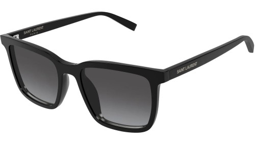 Saint Laurent SL 500 - 006 - 54 Napszemüvegek Fekete Téglalap