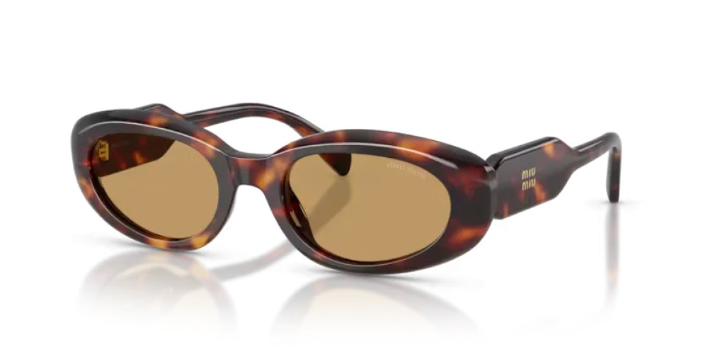MIU MIU MU C01S - 27L10Y - 53 Napszemüvegek Havanna Ovális
