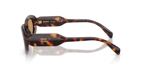 MIU MIU MU C01S - 27L10Y - 53 Napszemüvegek Havanna Ovális