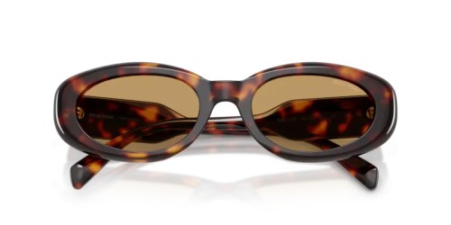 MIU MIU MU C01S - 27L10Y - 53 Napszemüvegek Havanna Ovális