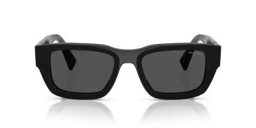 MIU MIU MU C04S - 16K08Z - 53 Napszemüvegek Fekete Szögletes