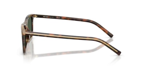 PRADA PR D19S - 20P90V - 55 - POLARIZÁLT LENCSÉKKEL Napszemüvegek Cseresznye teknős / dohány szaru Téglalap