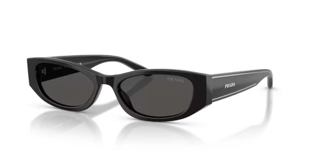 PRADA PR D22S - 16K08Z - 54 Napszemüvegek Fekete Téglalap