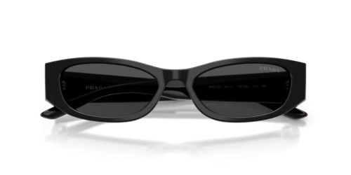 PRADA PR D22S - 16K08Z - 54 Napszemüvegek Fekete Téglalap