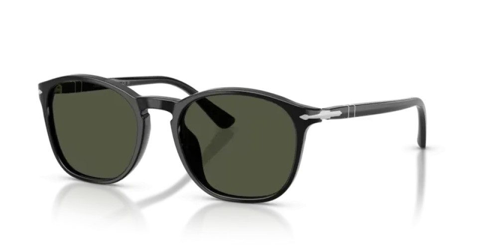 Persol PO3007SX - 95/31 - 52 Napszemüvegek Fekete Szögletes