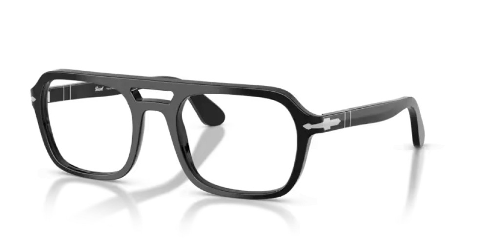 Persol PO3394V - 95 - 56 Optikai keretek Fekete Szögletes