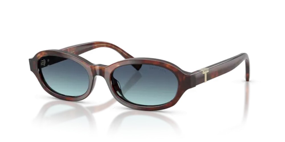 TIFFANY & CO. TF4270U - 84219S - 52 Napszemüvegek Pöttyös barna havanna Ovális