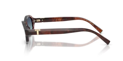 TIFFANY & CO. TF4270U - 84219S - 52 Napszemüvegek Pöttyös barna havanna Ovális