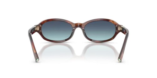 TIFFANY & CO. TF4270U - 84219S - 52 Napszemüvegek Pöttyös barna havanna Ovális