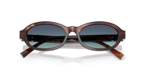 TIFFANY & CO. TF4270U - 84219S - 52 Napszemüvegek Pöttyös barna havanna Ovális