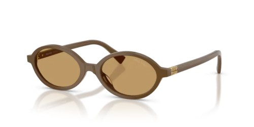 MIU MIU MU 04ZS - 29Q10Y - 50 Napszemüvegek Barna Ovális