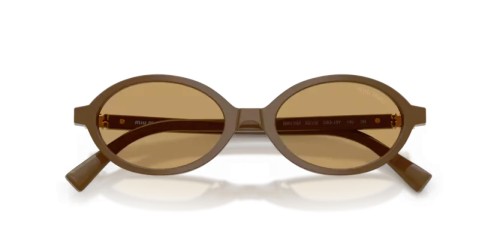 MIU MIU MU 04ZS - 29Q10Y - 50 Napszemüvegek Barna Ovális