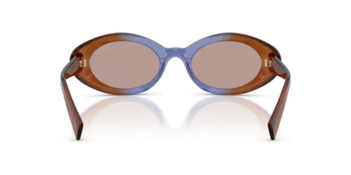 MIU MIU MU B09S - 22R20I - 52 Napszemüvegek Opálbarna/kék/opálbarna Ovális