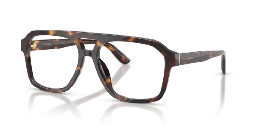 DOLCE & GABBANA DG3452 - 502 - 57 Optikai keretek Havanna Pilóta (Aviator)