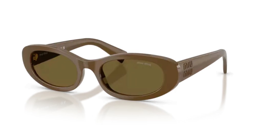 MIU MIU MU C02S - 23R09Z - 54 Napszemüvegek Katonazöld Ovális