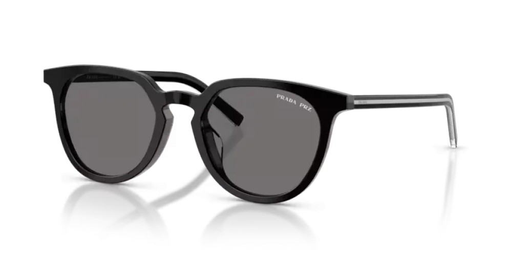 PRADA PR D15SD - 29O90T - 52 - POLARIZÁLT LENCSÉKKEL Napszemüvegek Black/basalt horn Phantos