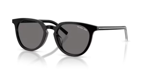 PRADA PR D15SD - 29O90T - 52 - POLARIZÁLT LENCSÉKKEL Napszemüvegek Black/basalt horn Phantos
