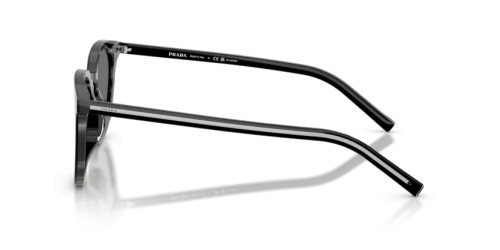 PRADA PR D15SD - 29O90T - 52 - POLARIZÁLT LENCSÉKKEL Napszemüvegek Black/basalt horn Phantos