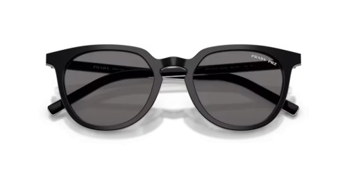 PRADA PR D15SD - 29O90T - 52 - POLARIZÁLT LENCSÉKKEL Napszemüvegek Black/basalt horn Phantos