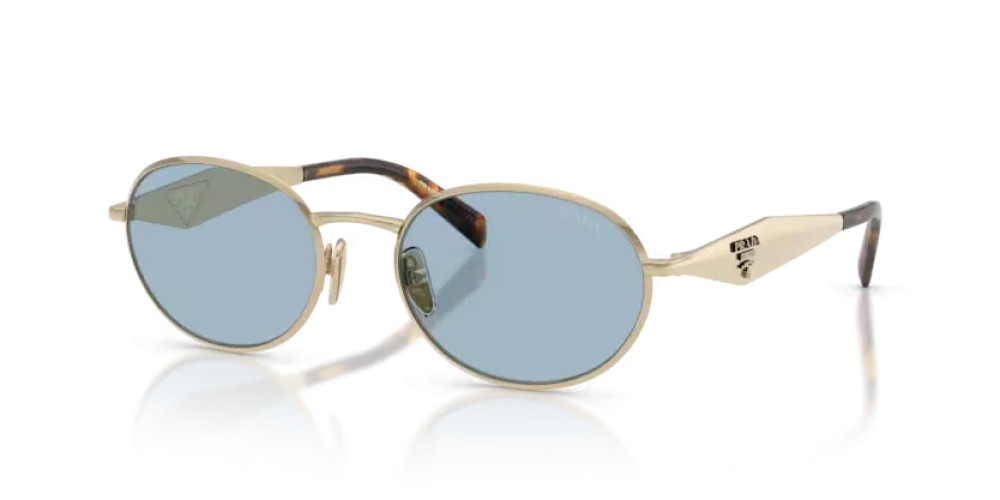 PRADA PR D57S - ZVN40Q - 54 Napszemüvegek Halvány arany Ovális