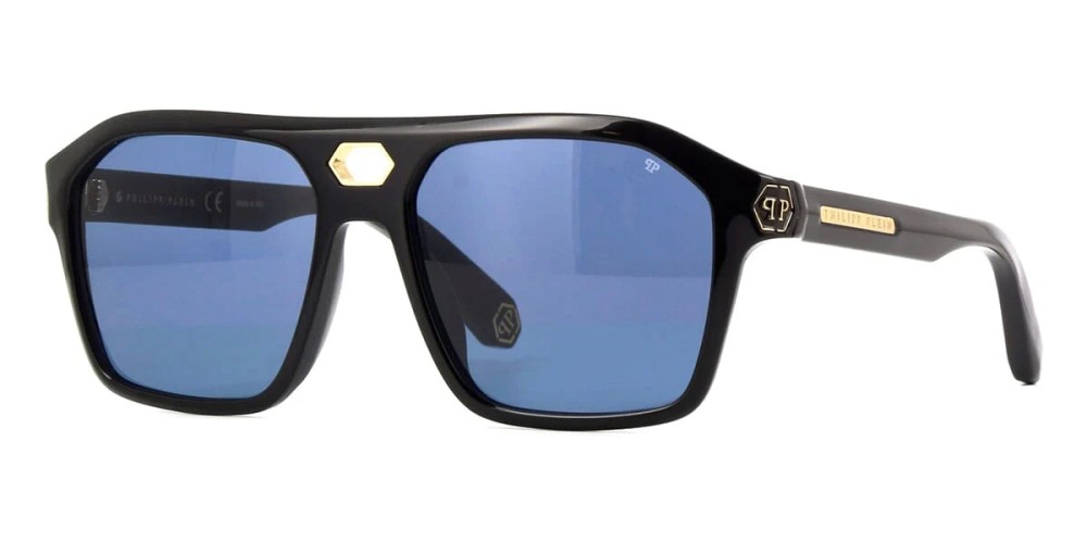 Philipp Plein - Sonnenbrillen - SPP072 BRAVE SHADES - 0700 - 57