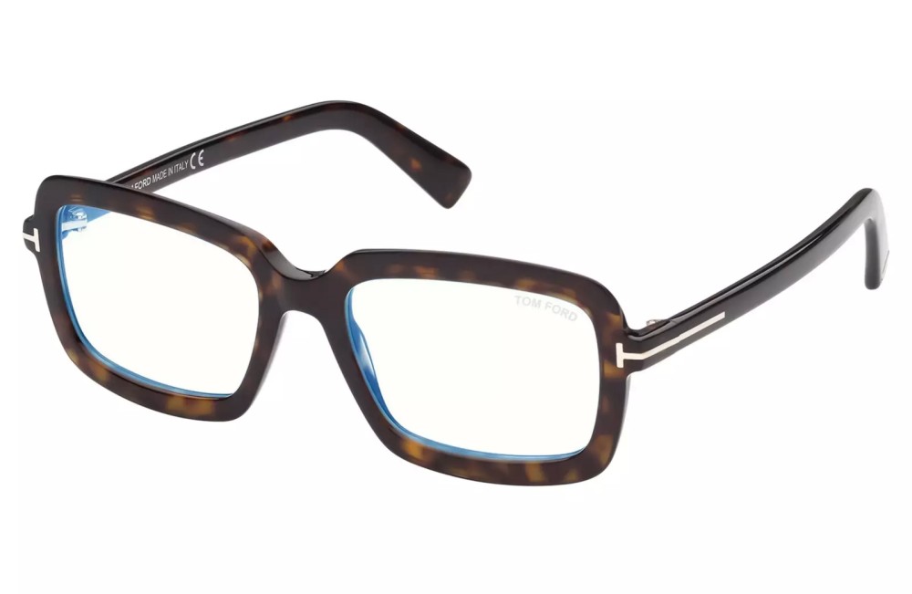 Tom Ford - Optikai keretek - TF5767-B - 052 - 53 - KÉK-IBOLYA FÉNYT SZŰRŐ LENCSÉKKEL