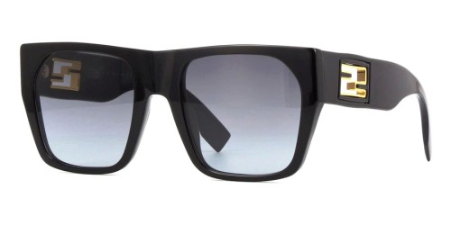 Fendi - Sonnenbrillen - FE40124F - 01B - 57