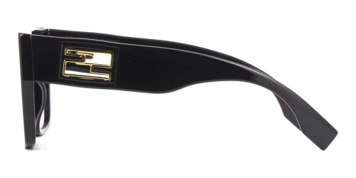 Fendi - Sonnenbrillen - FE40124F - 01B - 57